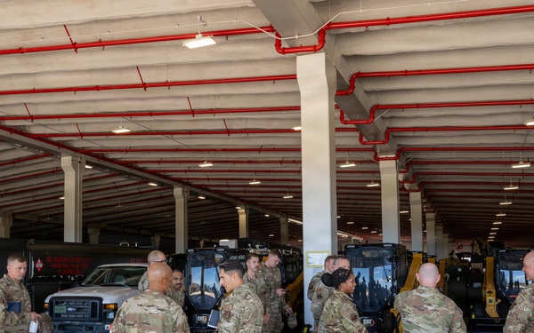 PACAF A4 assesses Andersen dormitory renovations, logistics warehouses