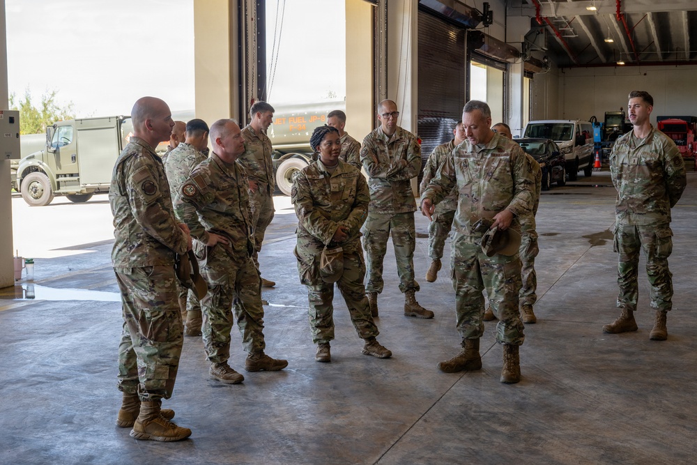 PACAF A4 assesses Andersen dormitory renovations, logistics warehouses