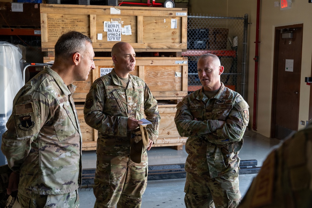 PACAF A4 assesses Andersen dormitory renovations, logistics warehouses