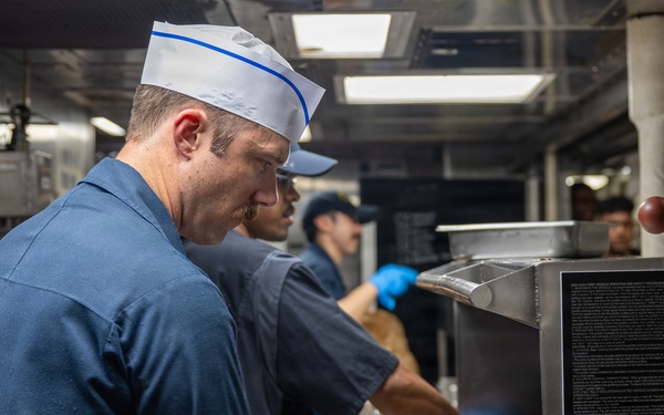 USS John Paul Jones (DDG 53) conducts routine operations while deployed