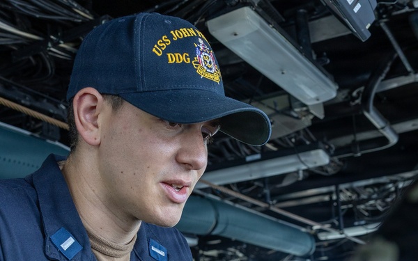 USS John Paul Jones (DDG 53) conducts routine operations while deployed