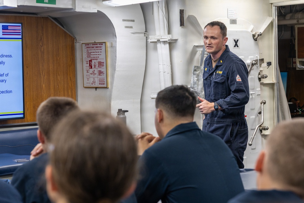 USS John Paul Jones (DDG 53) conducts routine operations while deployed