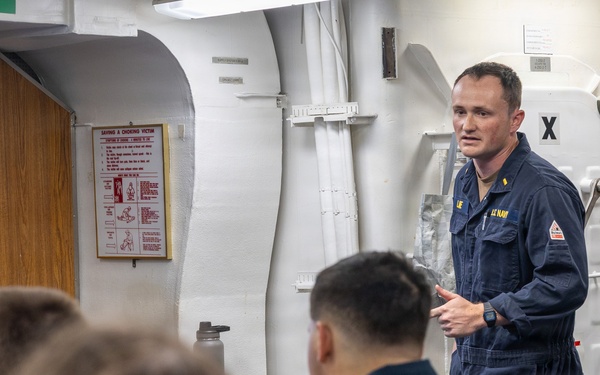 USS John Paul Jones (DDG 53) conducts routine operations while deployed