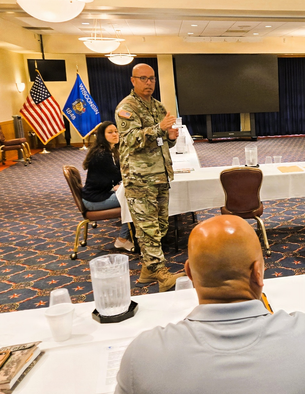 Fort McCoy Garrison, tenant organization leaders share installation updates during July 2026 meeting