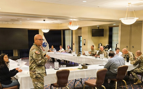 Fort McCoy Garrison, tenant organization leaders share installation updates during July 2026 meeting