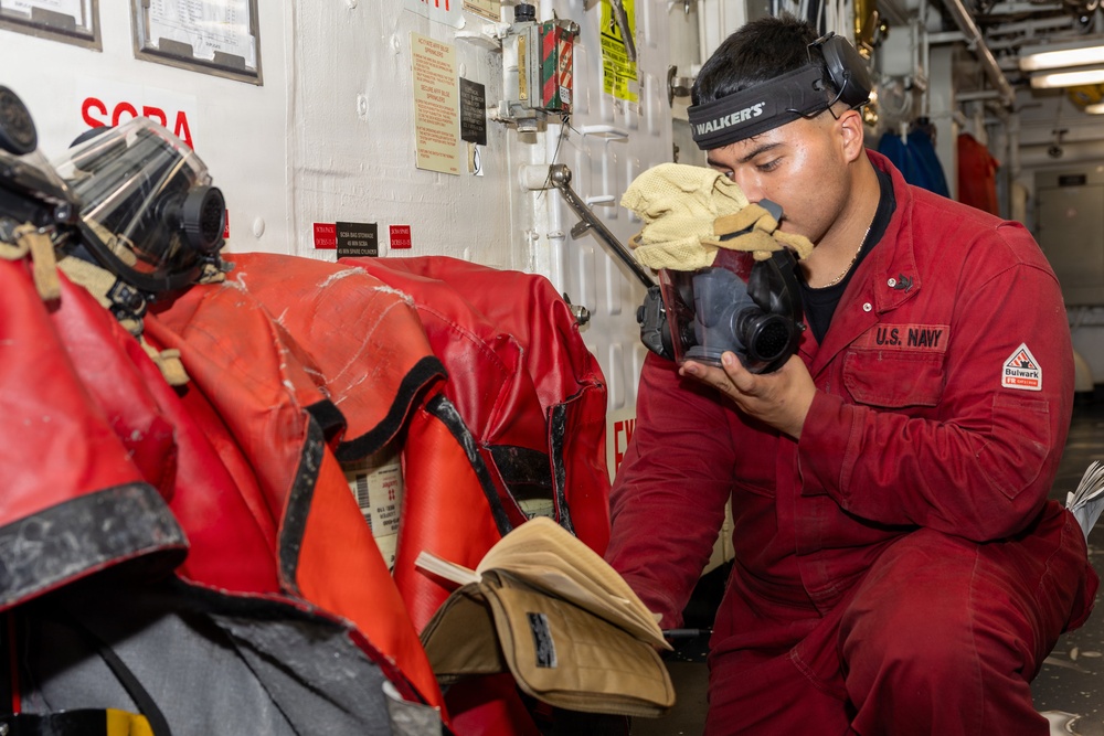 USS John Paul Jones (DDG 53) conducts routine operations while deployed