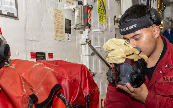 USS John Paul Jones (DDG 53) conducts routine operations while deployed