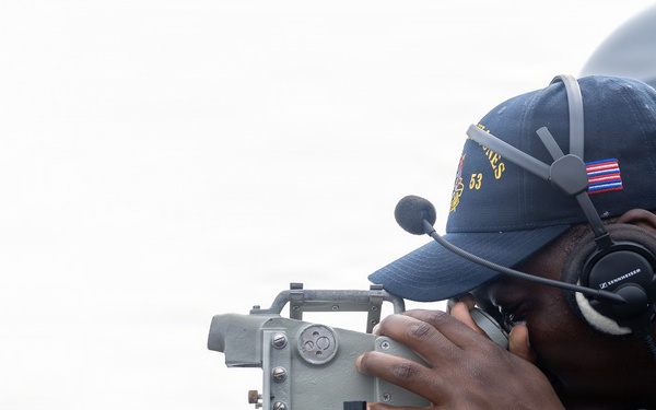 USS John Paul Jones (DDG 53) conducts routine operations while deployed