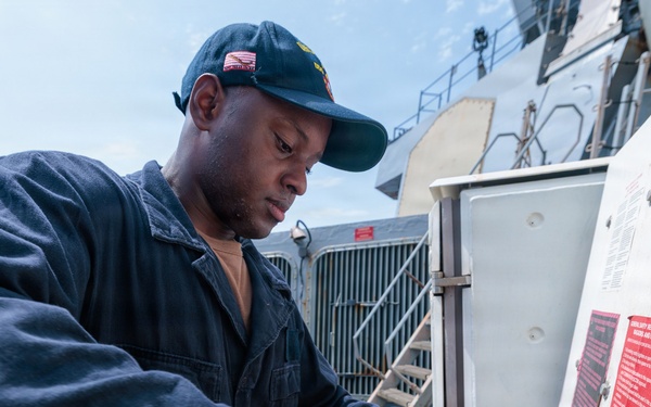 Routine Operations aboard USS Gonzalez
