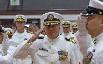 Capt. Joshua A. Miller Relieves Capt. Torrin W. Velazquez as USNMRTC Yokosuka Commanding Officer