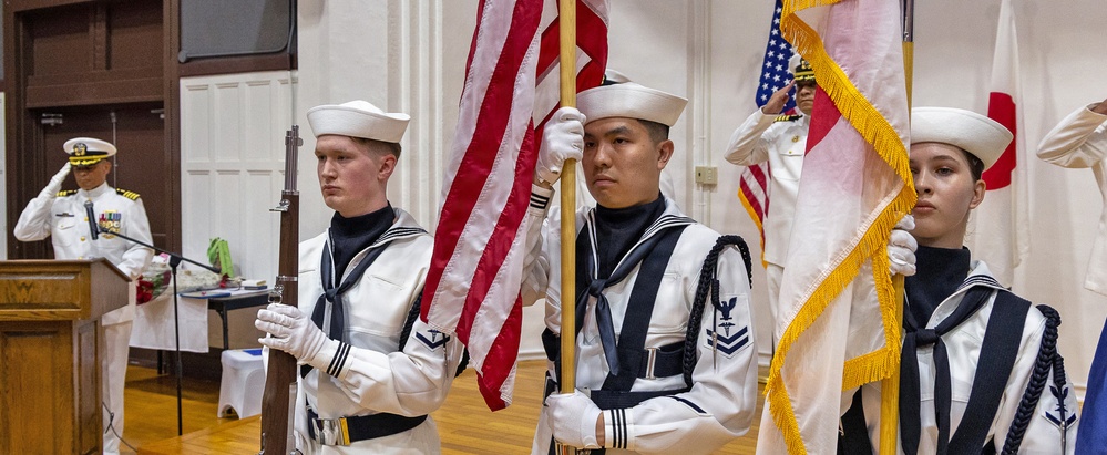 Capt. Joshua A. Miller Relieves Capt. Torrin W. Velazquez as USNMRTC Yokosuka Commanding Officer