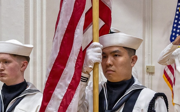Capt. Joshua A. Miller Relieves Capt. Torrin W. Velazquez as USNMRTC Yokosuka Commanding Officer
