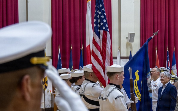 Capt. Joshua A. Miller Relieves Capt. Torrin W. Velazquez as USNMRTC Yokosuka Commanding Officer