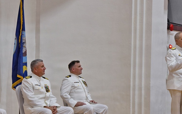 Capt. Joshua A. Miller Relieves Capt. Torrin W. Velazquez as USNMRTC Yokosuka Commanding Officer