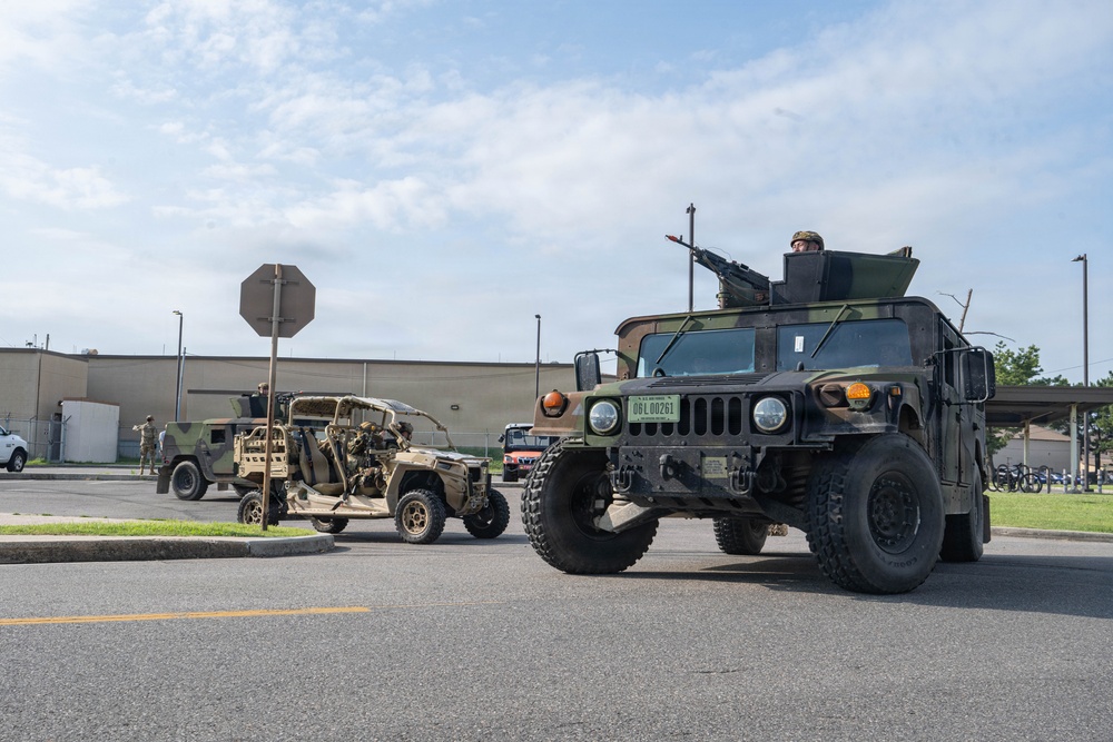Bev. Sent 26-4: Wolf Pack Security Forces &amp; Fire Department respond to simulated base fire