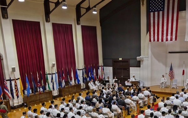 Capt. Joshua A. Miller Relieves Capt. Torrin W. Velazquez as USNMRTC Yokosuka Commanding Officer
