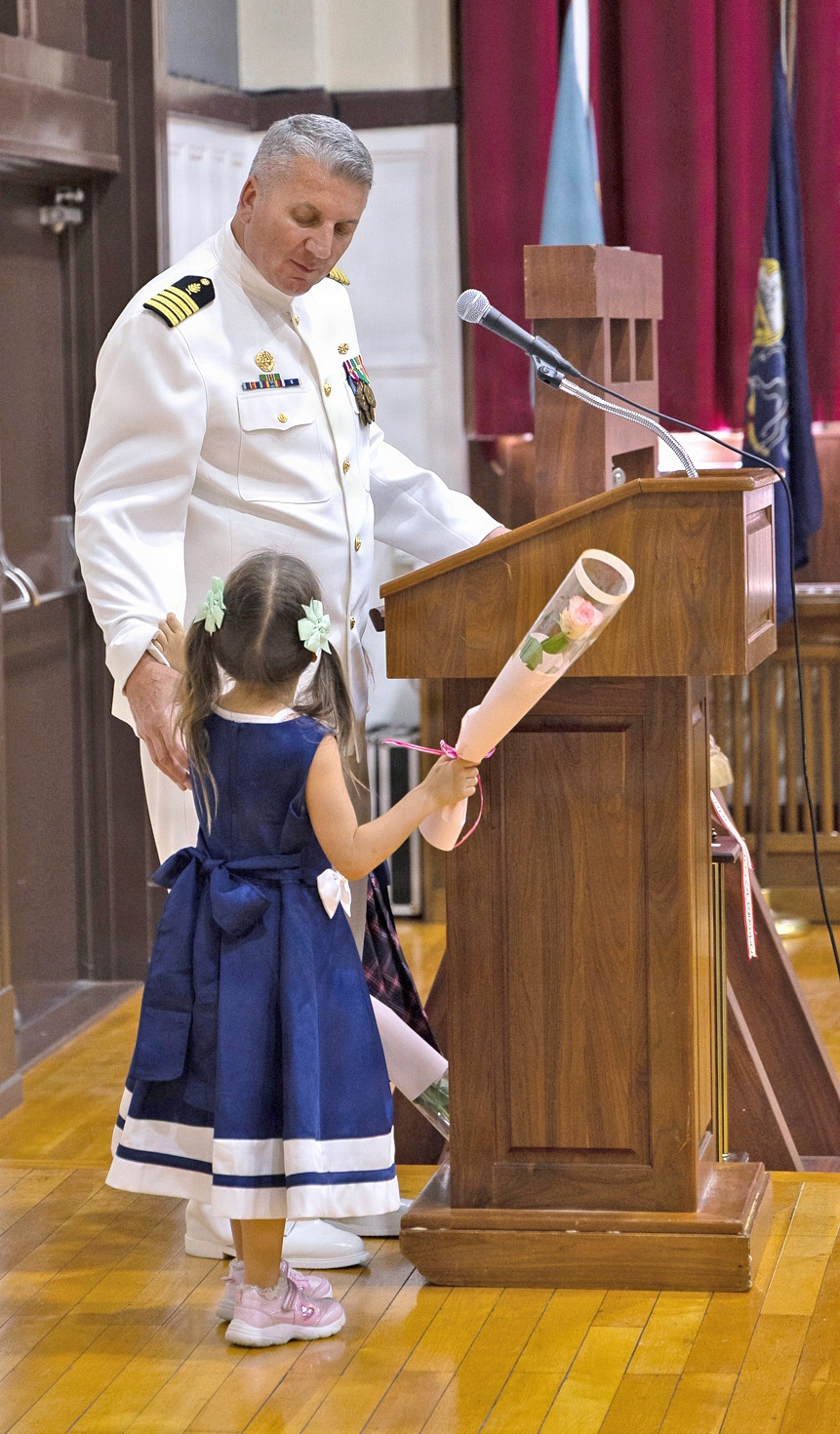 Capt. Joshua A. Miller Relieves Capt. Torrin W. Velazquez as USNMRTC Yokosuka Commanding Officer