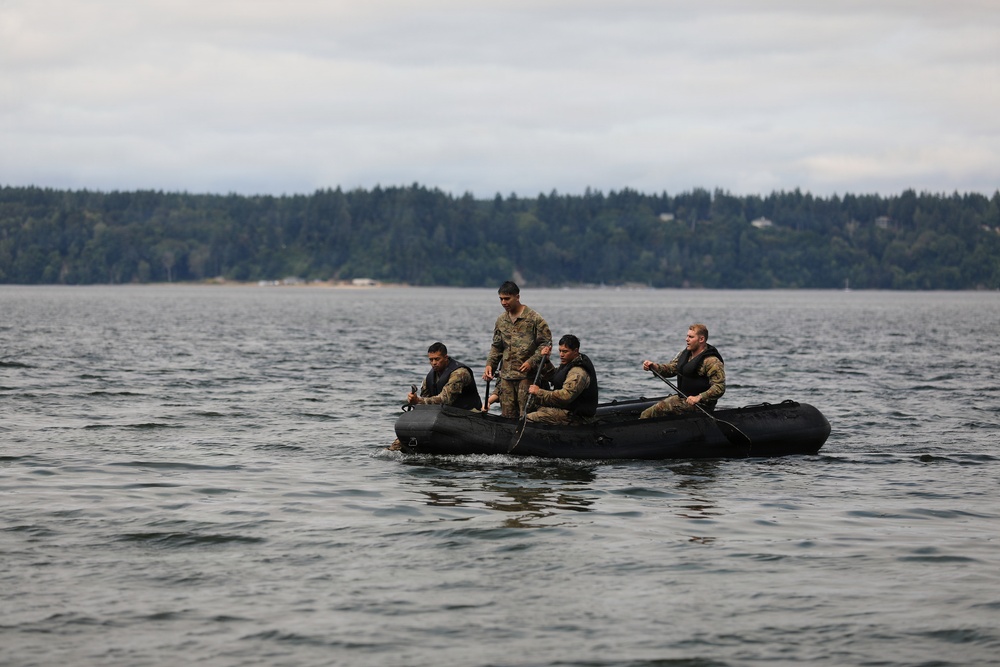 USARPAC Best Squad Competition 2026: Zodiac Paddle