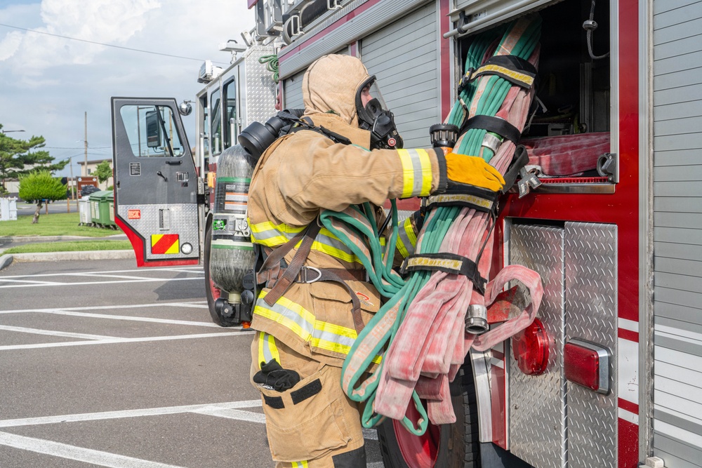 Bev. Sent 26-4: Wolf Pack Security Forces &amp; Fire Department respond to simulated base fire