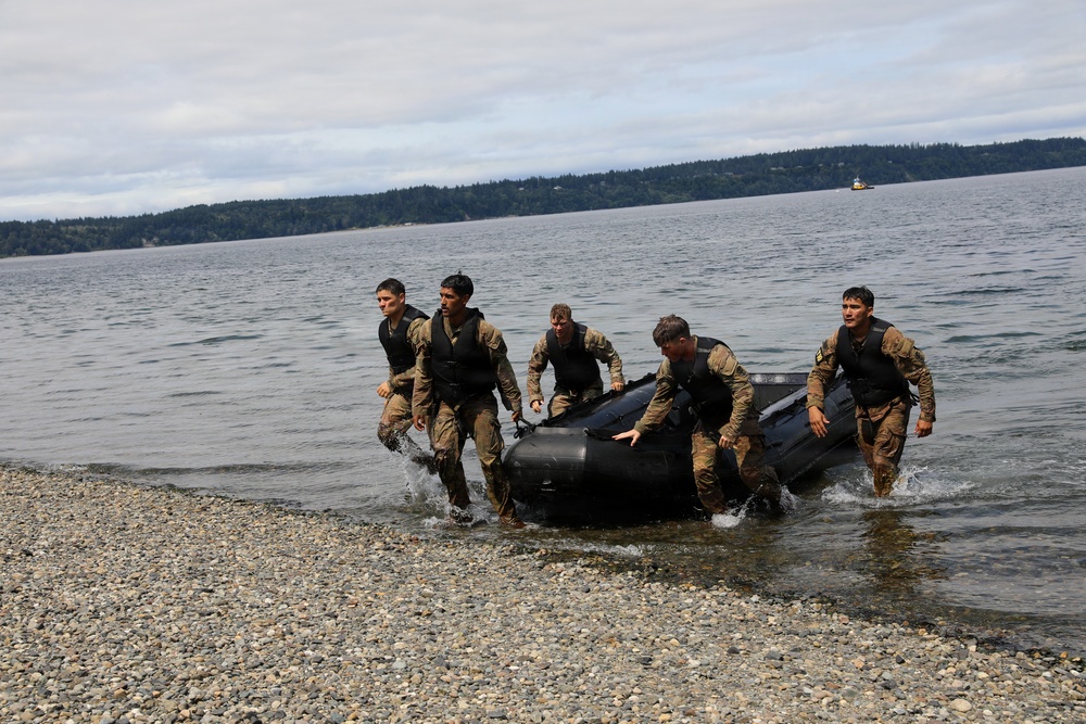 USARPAC Best Squad Competition 2026: Zodiac Paddle