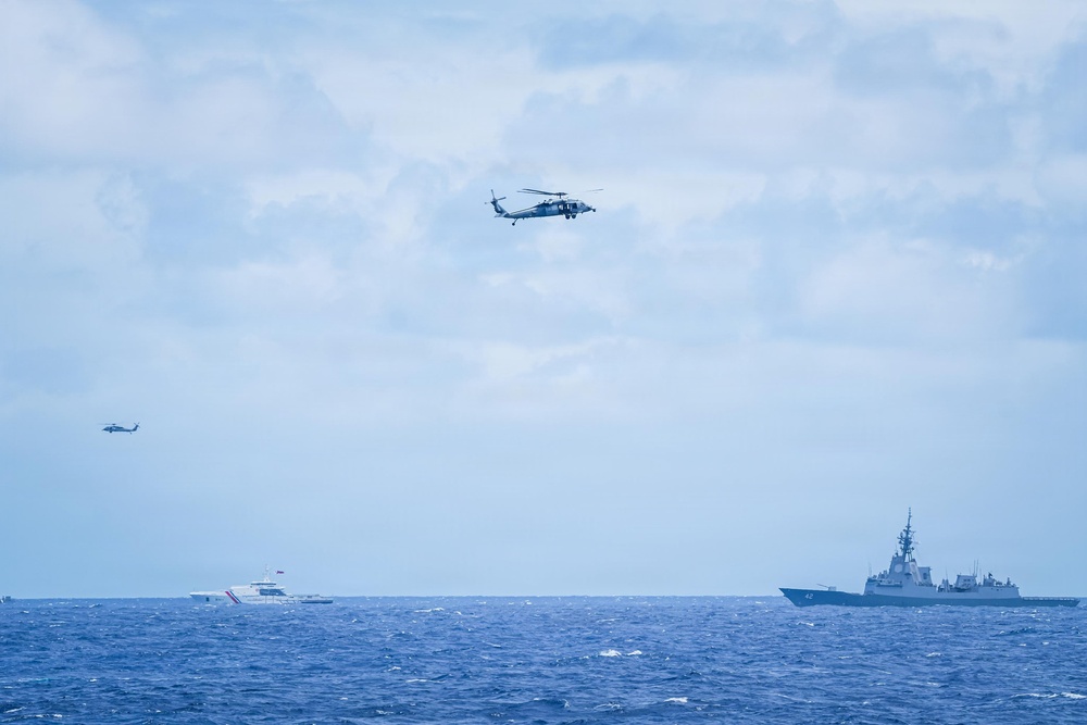 Philippine Navy ship BRP Miguel Malvar joins RIMPAC 2026 group sail