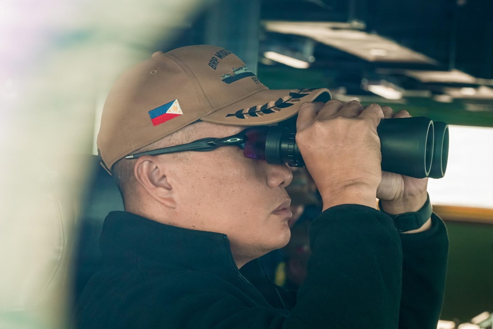 Philippine Navy ship BRP Miguel Malvar joins RIMPAC 2026 group sail