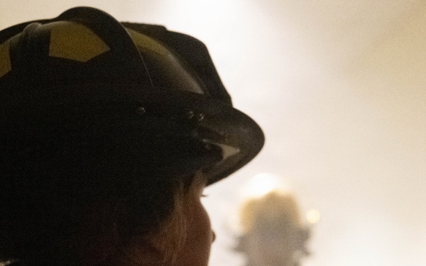 Bev. Sent 26-4: Wolf Pack Security Forces &amp; Fire Department respond to simulated base fire