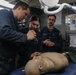 Frank E. Petersen Jr. Sailors Conduct a Medical Training