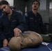 Frank E. Petersen Jr. Sailors Conduct a Medical Training