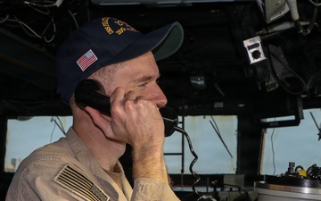Frank E. Petersen Jr. Sailor Stands Watch