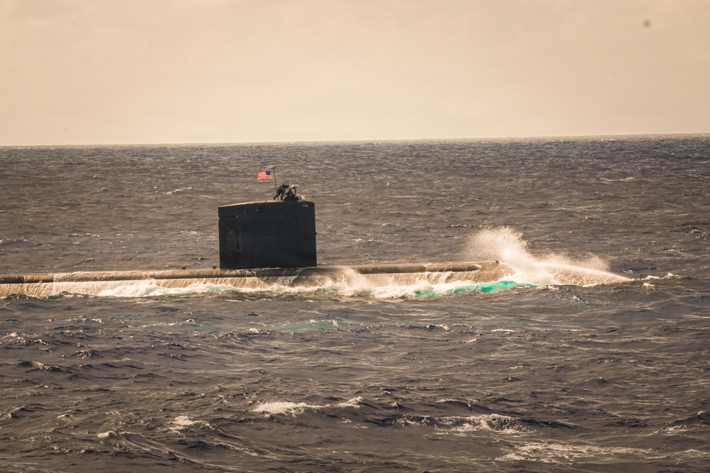 Philippine Navy ship BRP Miguel Malvar joins RIMPAC 2026 group sail