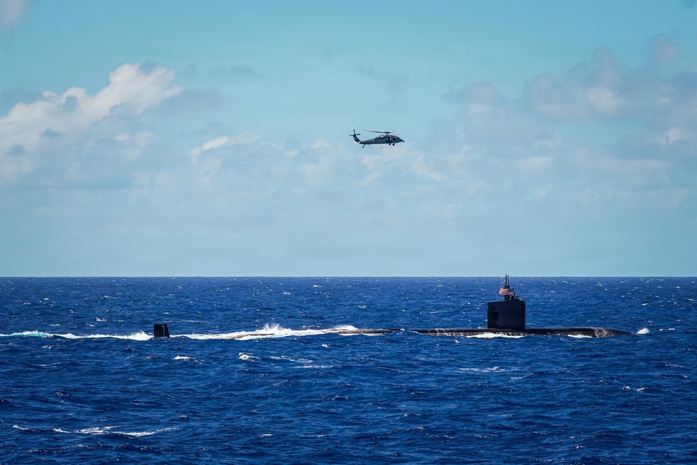 Philippine Navy ship BRP Miguel Malvar joins RIMPAC group sail