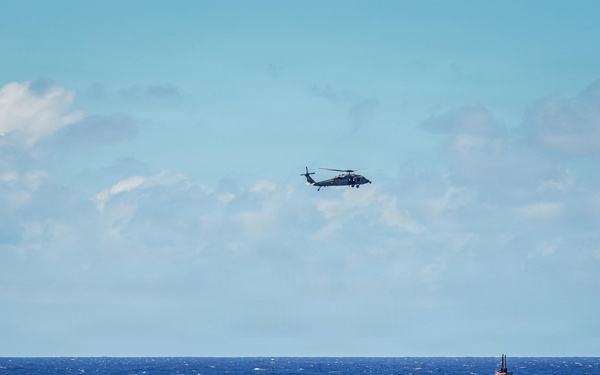 Philippine Navy ship BRP Miguel Malvar joins RIMPAC group sail