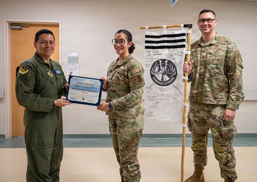 Samurai Spotlight: SrA Adrienne Anderson