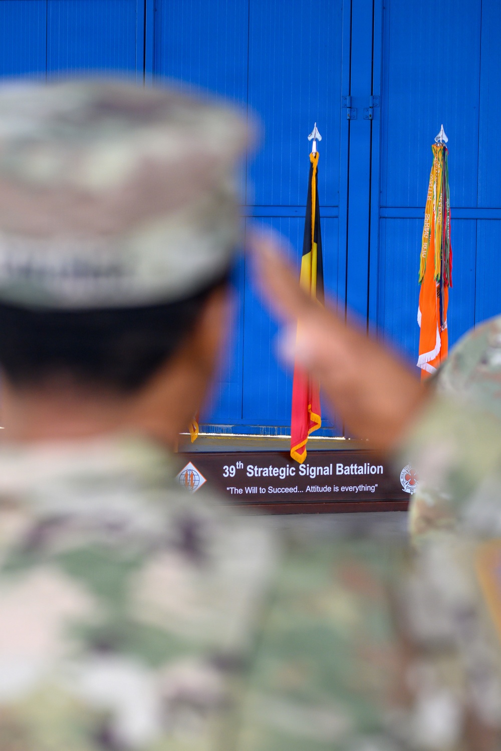 HHD, 39th Strategic Signal Bn, Change of Command