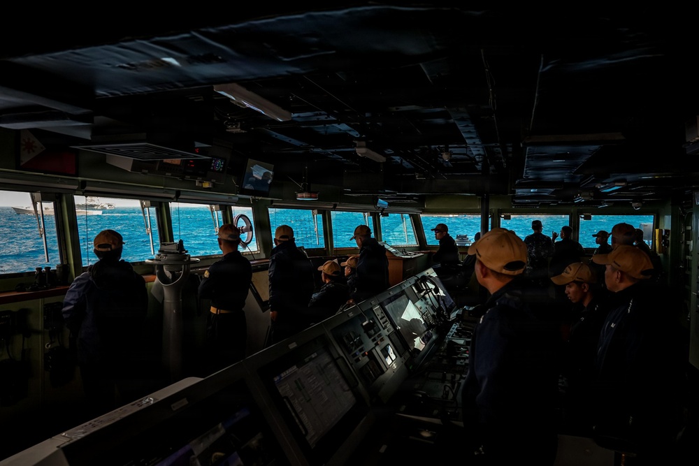 Philippine Navy ship BRP Miguel Malvar joins RIMPAC 2026 group sail