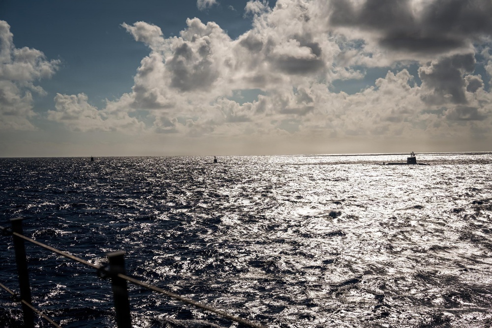 Philippine Navy ship BRP Miguel Malvar joins RIMPAC 2026 group sail
