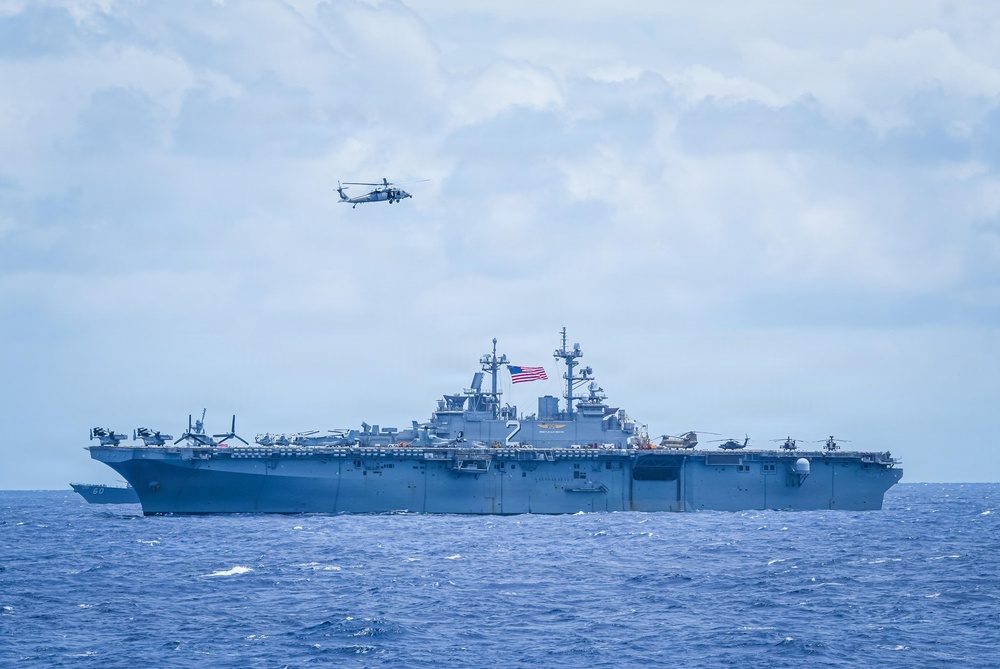 Philippine Navy ship BRP Miguel Malvar joins RIMPAC 2026 group sail