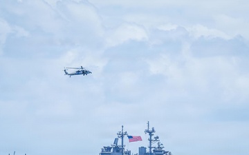 Philippine Navy ship BRP Miguel Malvar joins RIMPAC Photo Exercise