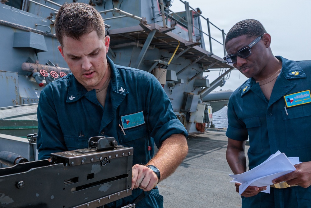 Routine Operations aboard USS Gonzalez