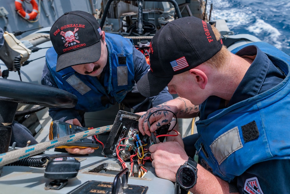 Routine Operations aboard USS Gonzalez
