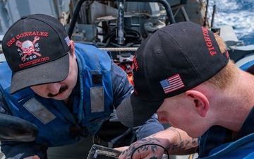 Routine Operations aboard USS Gonzalez