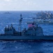 Multinational ships sail in formation during RIMPAC 2026