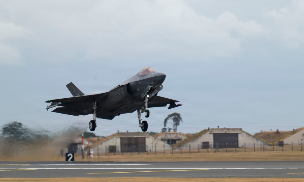 48 Fighter Wing F-35As conduct live-fire operations during Combat Archer-UK 26