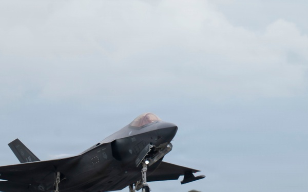 48 Fighter Wing F-35As conduct live-fire operations during Combat Archer-UK 26