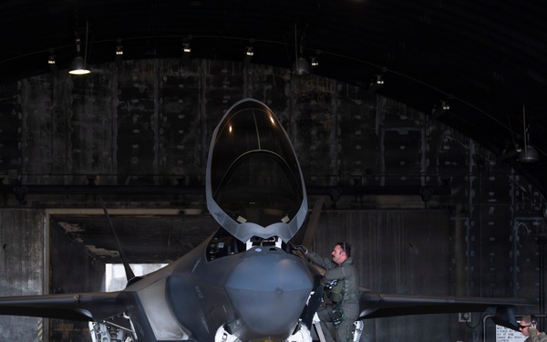 48 Fighter Wing F-35As conduct live-fire operations during Combat Archer-UK 26