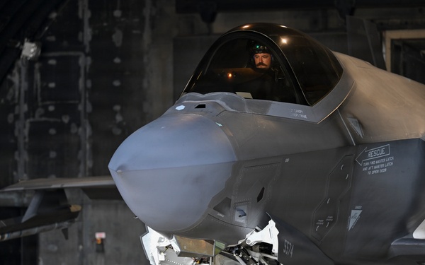 48 Fighter Wing F-35As conduct live-fire operations during Combat Archer-UK 26