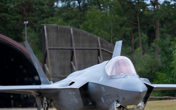 48 Fighter Wing F-35As conduct live-fire operations during Combat Archer-UK 26
