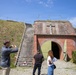 U.S. Soldiers conduct a historical tour of Fort VII in Poznan, Poland