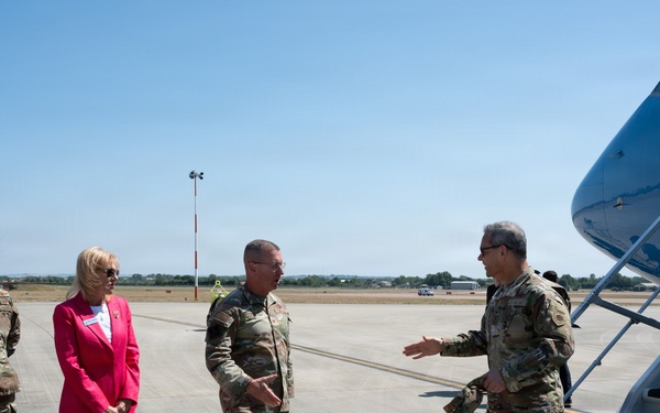 CSAF and CMSAF visit RAF Fairford